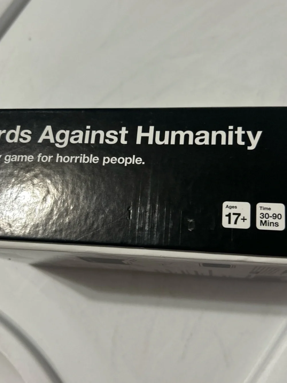 Cards Against Humanity Party Card Game - Black